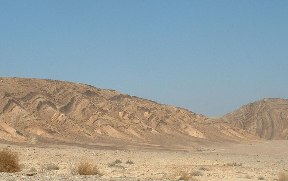 נוף מצלעות באזור שער צניפים