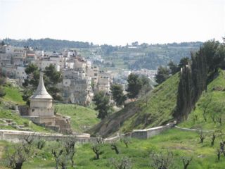 שביל ירושלים - מבט ליד אבשלום